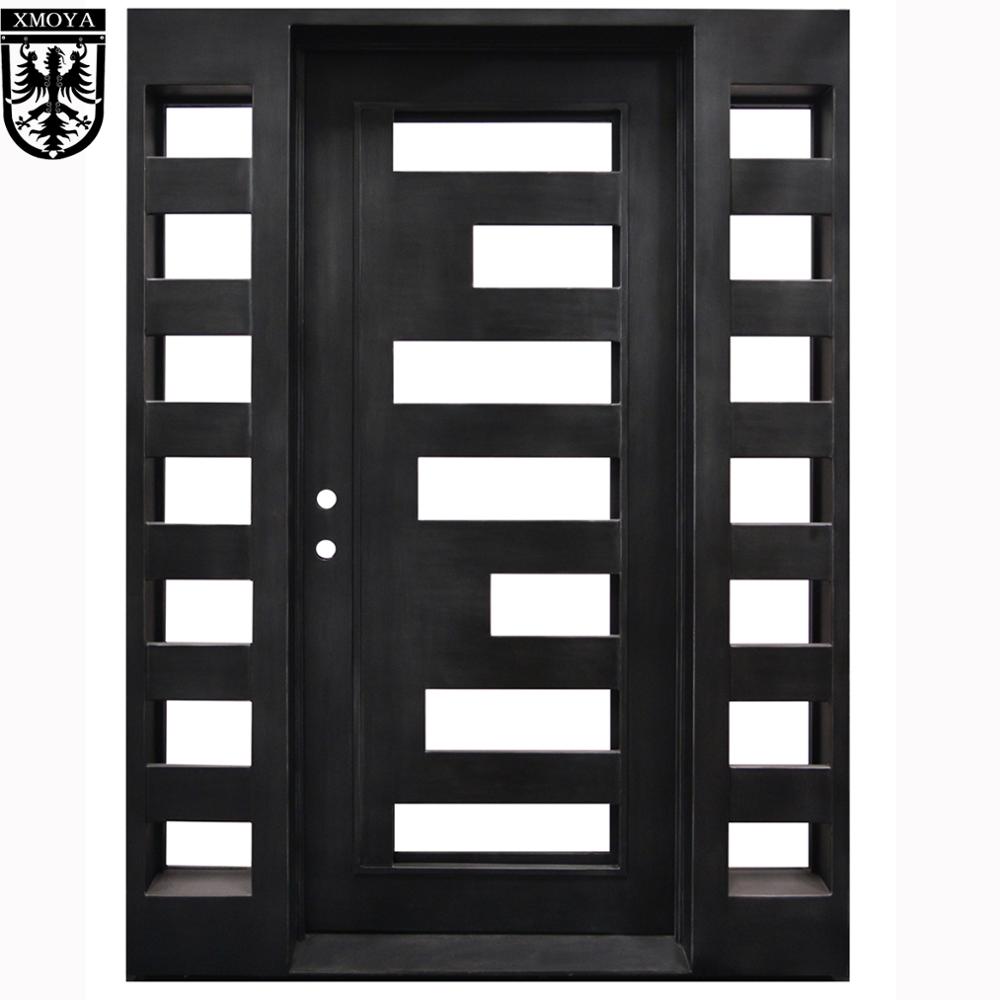 Excellente Qualité Principale Porte D'entrée En Fer Forgé Design