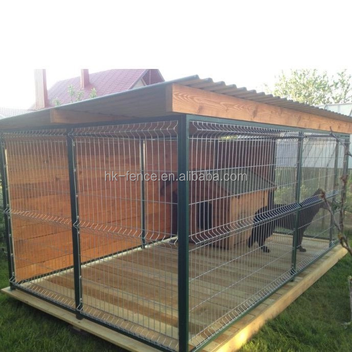 Pet Cage Wholesaler 10ft 6ft 10ft Outdoor Dog Kennel House From