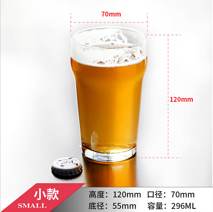 Promotion Pilsner Glasses Beer Glassware Cup Classic Craft Beer Glass for Men big glass cup
