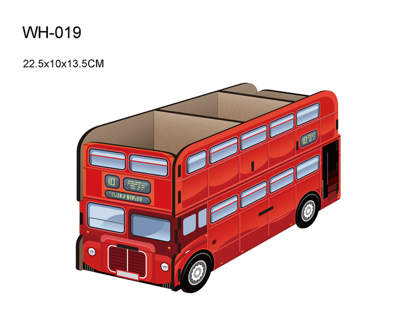 МДФ деревянная DIY ручка стойка Настольный органайзер подставка для ручек и карандашей