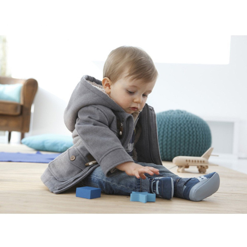 Оптовая продажа, детская одежда высокого качества, детское зимнее пальто в европейском стиле, теплые пальто с пуговицами из рога для мальчиков, детские куртки