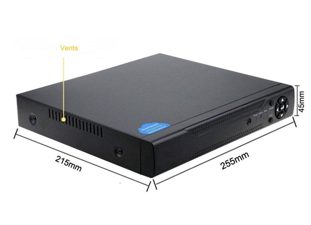 H.264 CCTV DVR Digital Video Recorder with 16CH Input, P2P Support