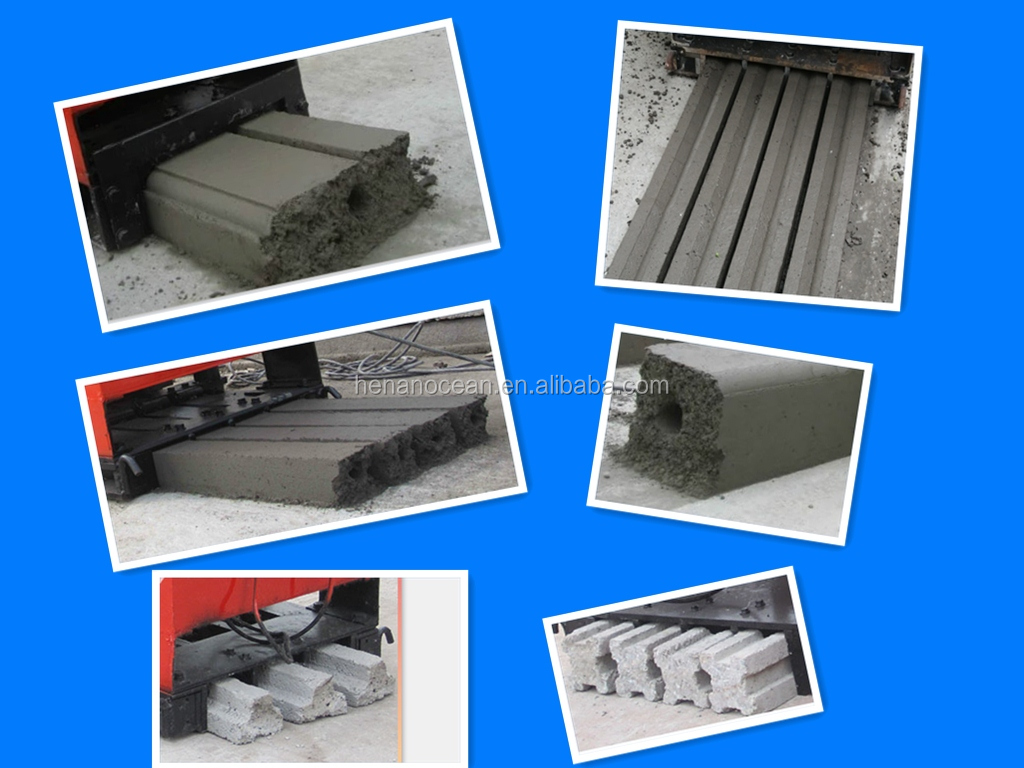 Concrete fence post making machine