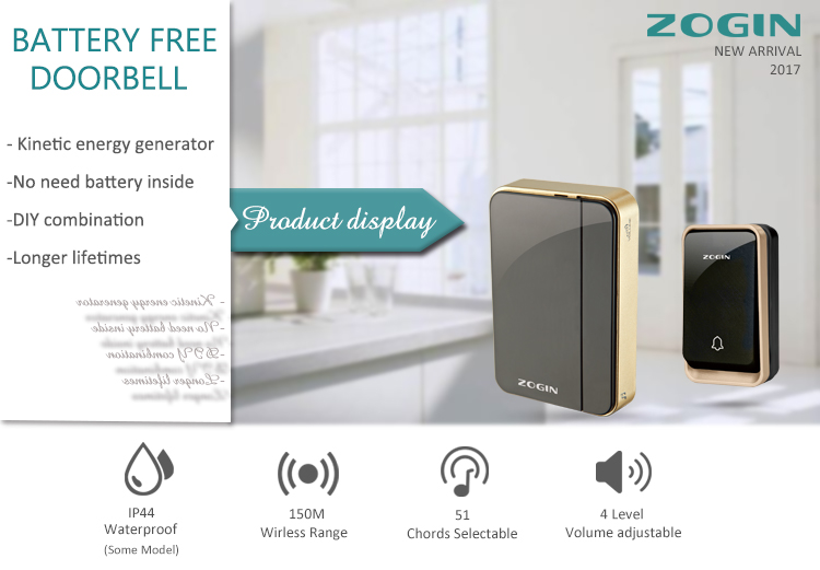 Long service life intelligent sensor smart doorbell 1080p