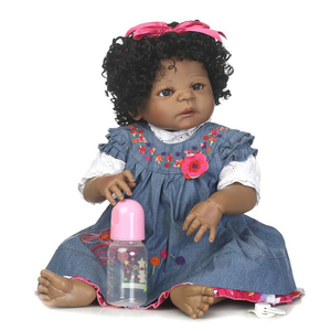 silicone baby black