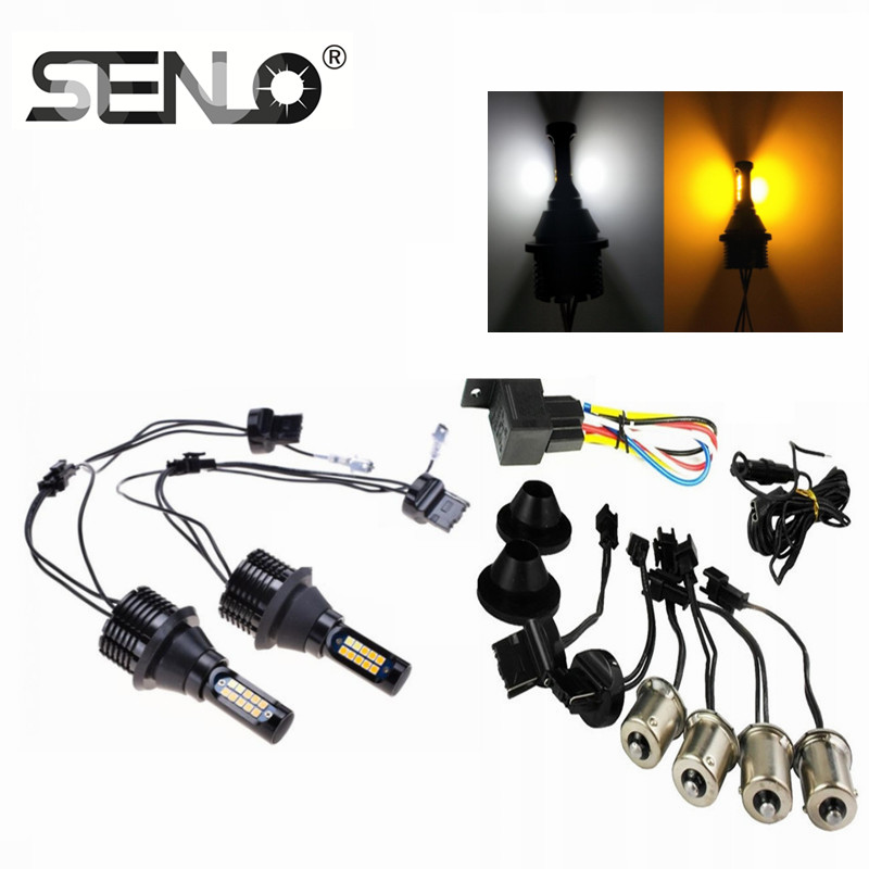 P21W R5W 1156 BA15S bau15s W21W 12V 3030 SMD LED DRL Turn Lights CANBUS Error Free Car LED Turn Signal Light