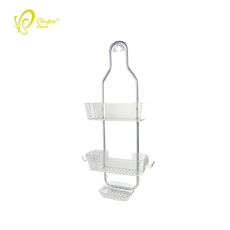 Новый дизайн для ванной комнаты, металлическая Душ держатель для салфеток подвесной Душ Caddy с 3-ярусным