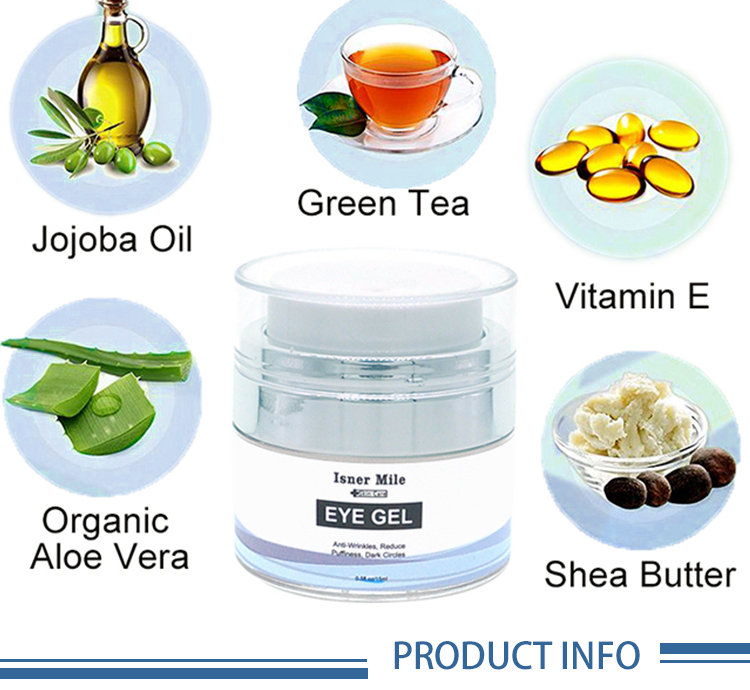 OEM ODM Private label Dark Circles Anti Puffiness Anti Wrinkles Eye Gel