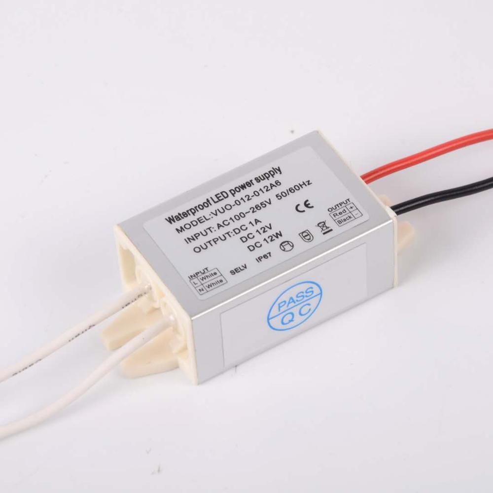 IP67 Водонепроницаемый Светодиодный драйвер постоянного тока 320 мА 6-12 Вт для светодиодной лампы