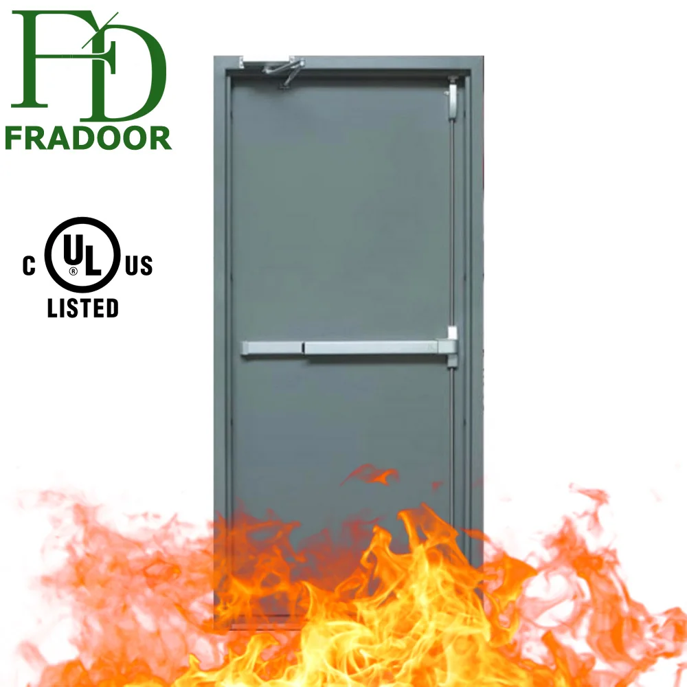 La certificación de UL de acero fuego nominal empujando la puerta de salida con pánico Bar
