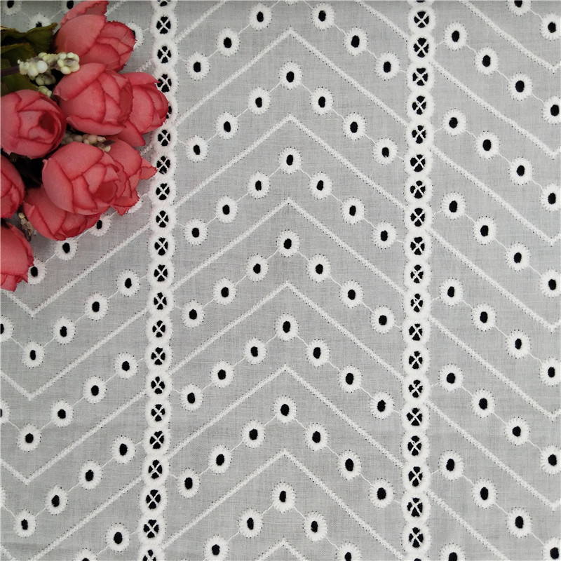 100% хлопок ткань кружева китайский вышитые кружева