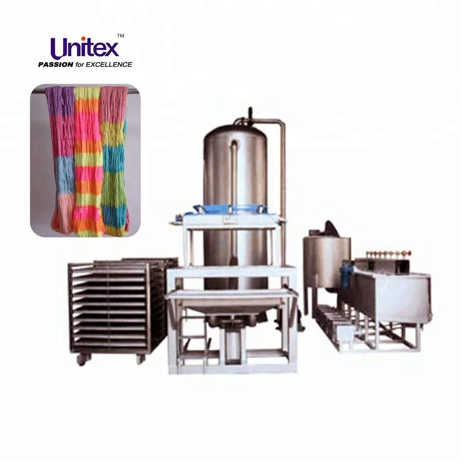 UNITEX секционная красящая машина для хэнка