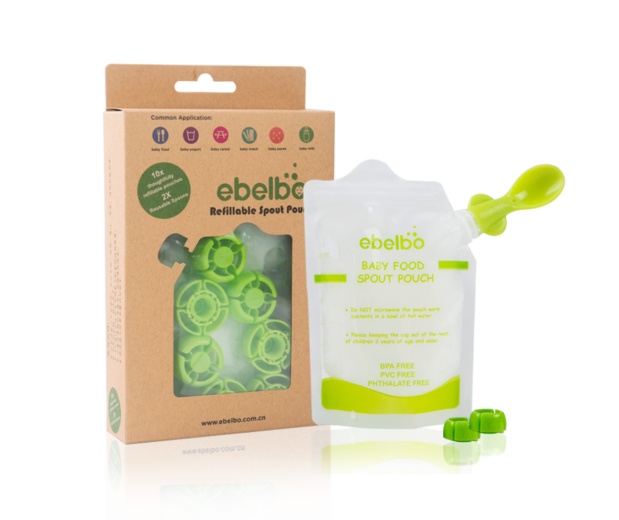 refillable baby pouches