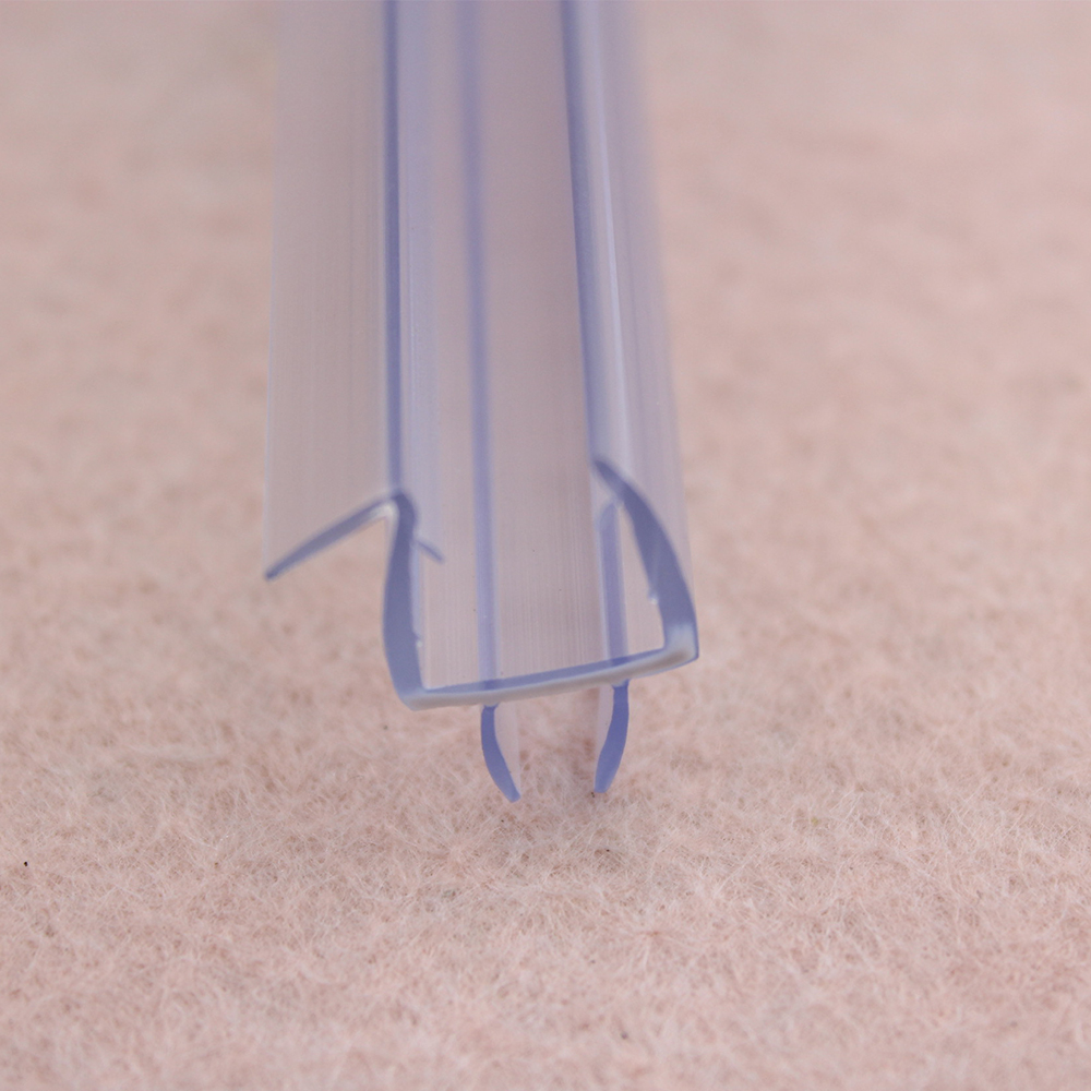 Free From Water Leak Pvc Sealing Strip For Frameless Shower Door