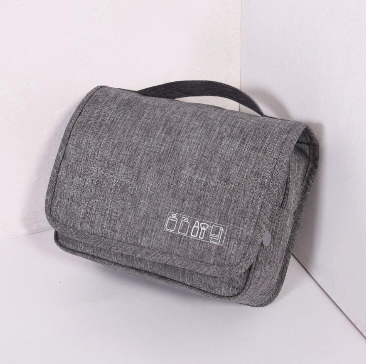 Stock di fabbrica Borsa da viaggio per articoli da toeletta da appendere Organizzatore Borsa per cosmetici Borsa per il trucco