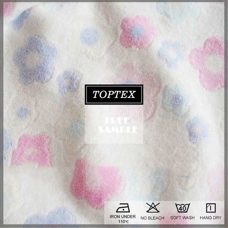 100% г/кв. М полиэстер коралловый флис одеяло ткань stocklot