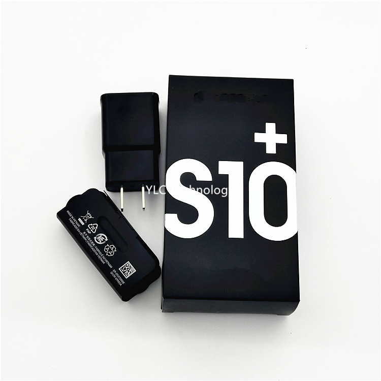 Быстрое Адаптивное зарядное устройство для Samsung S10, быстрое зарядное устройство с USB-кабелем типа C в упаковке