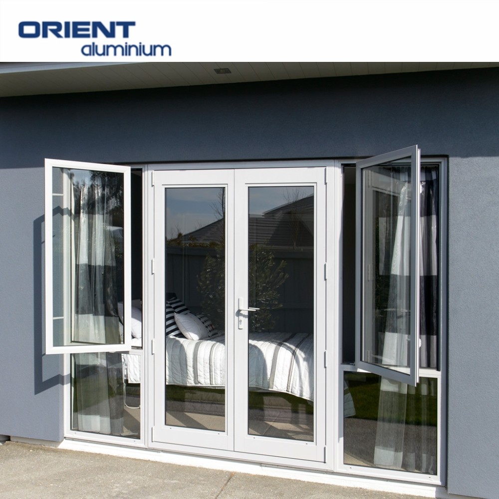 De alta calidad de aluminio puerta corredera puerta china mfg