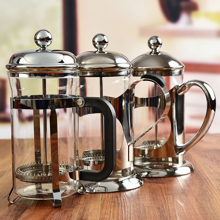 Wholesale double wall borosilicate glass French Coffee Press