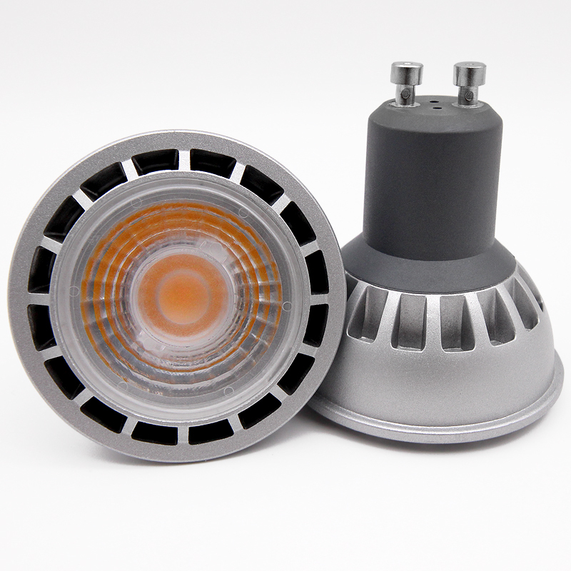 Dimmable Aluminium Gu10 Bulb 110 220V 2700K 6500K 450LM RA80 7W Led Light Spot Gu10