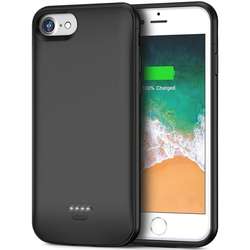 Para iphone 6 6s 7 8 caixa de bateria recarregável estendida capa de carregador de bateria para iphone 4.7 polegadas 4000 mah capa protetora de carregamento