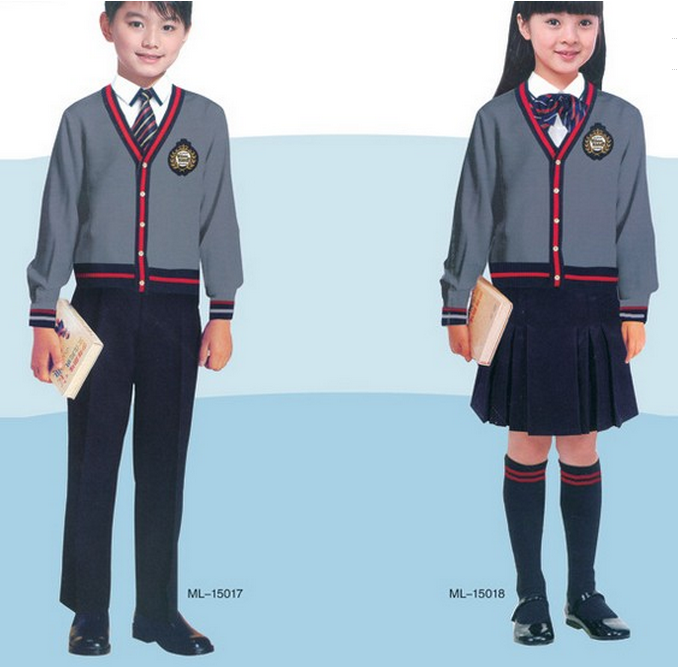 Эскиз школьной формы для мальчиков и девочек