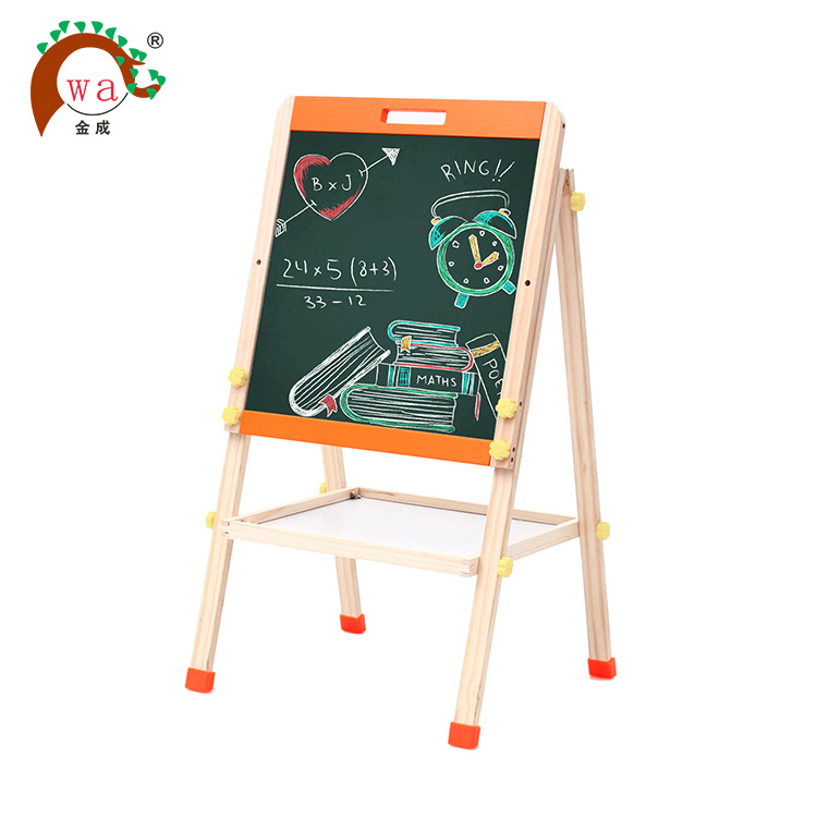Двусторонняя большой мольберт для рисования/деревянный мольберт для детей