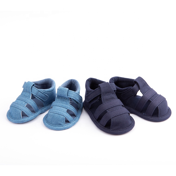 Обувь для первых шагов на подошве для мальчиков и девочек, летние сандалии для младенцев