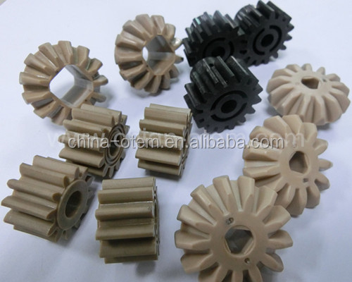 good wear resistance industrial nylon(PA) plastic worm gears