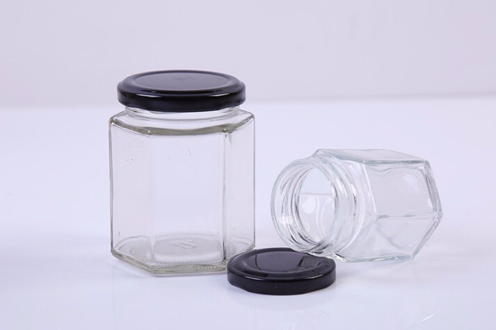 8oz/10oz screw top lid glass honey jar glass jam jar with good seal