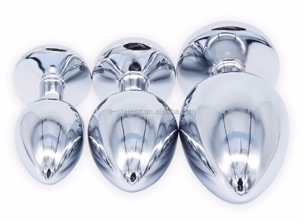 各种颜色金属性玩具肛门插头