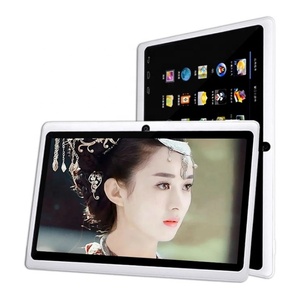 Laptop Tablet Quad Core 800*480 Ips 512MB 7 Inch Allwinner Tablet pc With Second Webcam