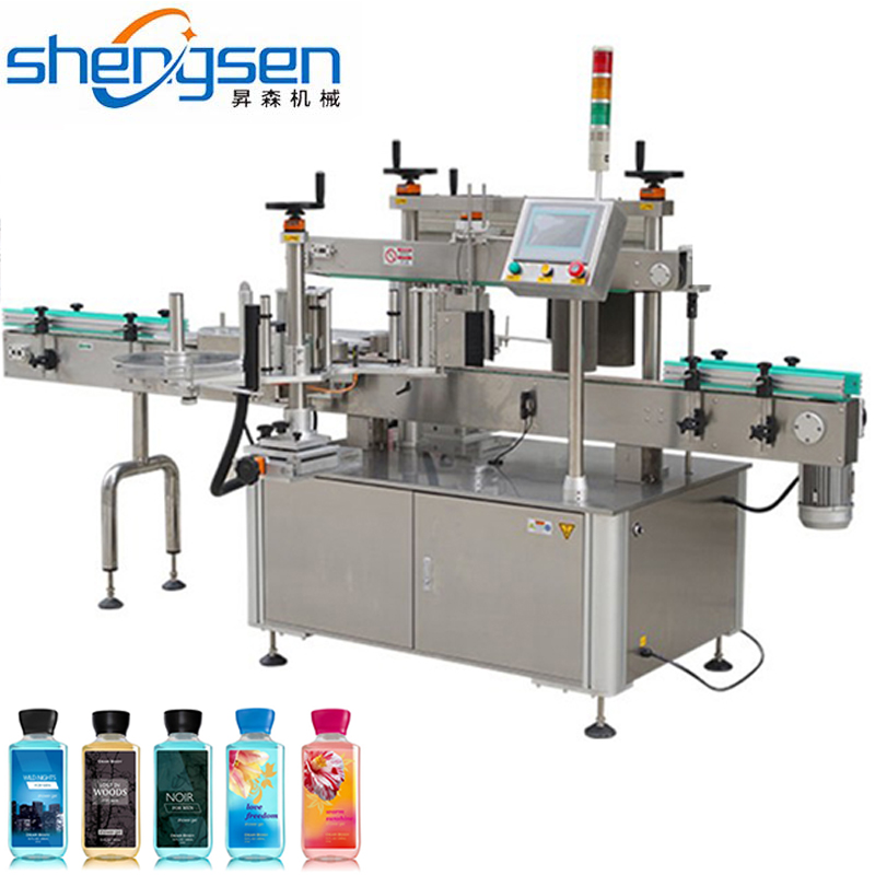 Автоматическая двухсторонняя маркировочная машина для плоских бутылок, 40-200 бутылок/мин