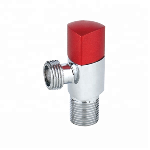 Антикоррозионные клапан латунный угол Chrome полированной поверхности