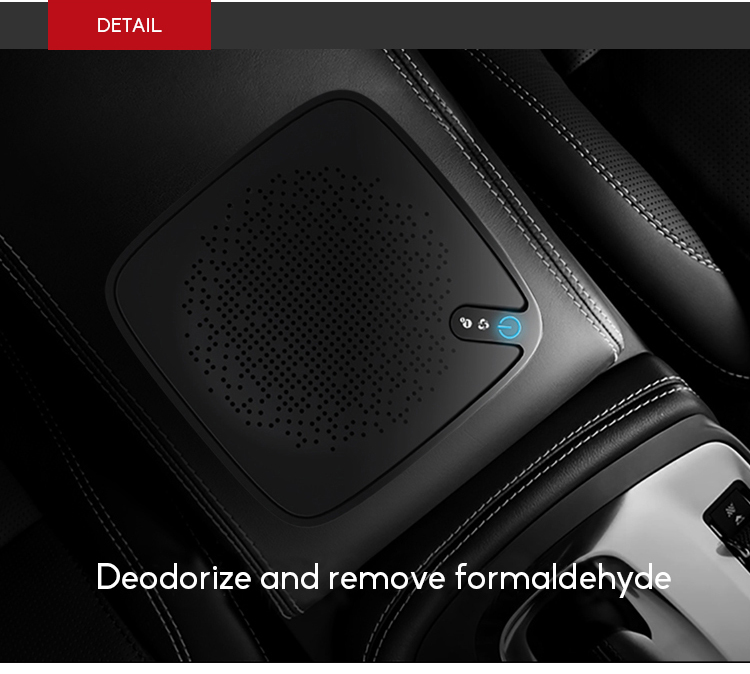 New Arrival Desktop Car Air Purifier USB Cord Air Mini Purifier for Car Use