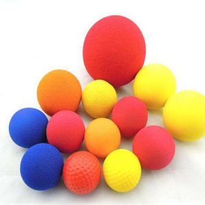 soft rubber balls