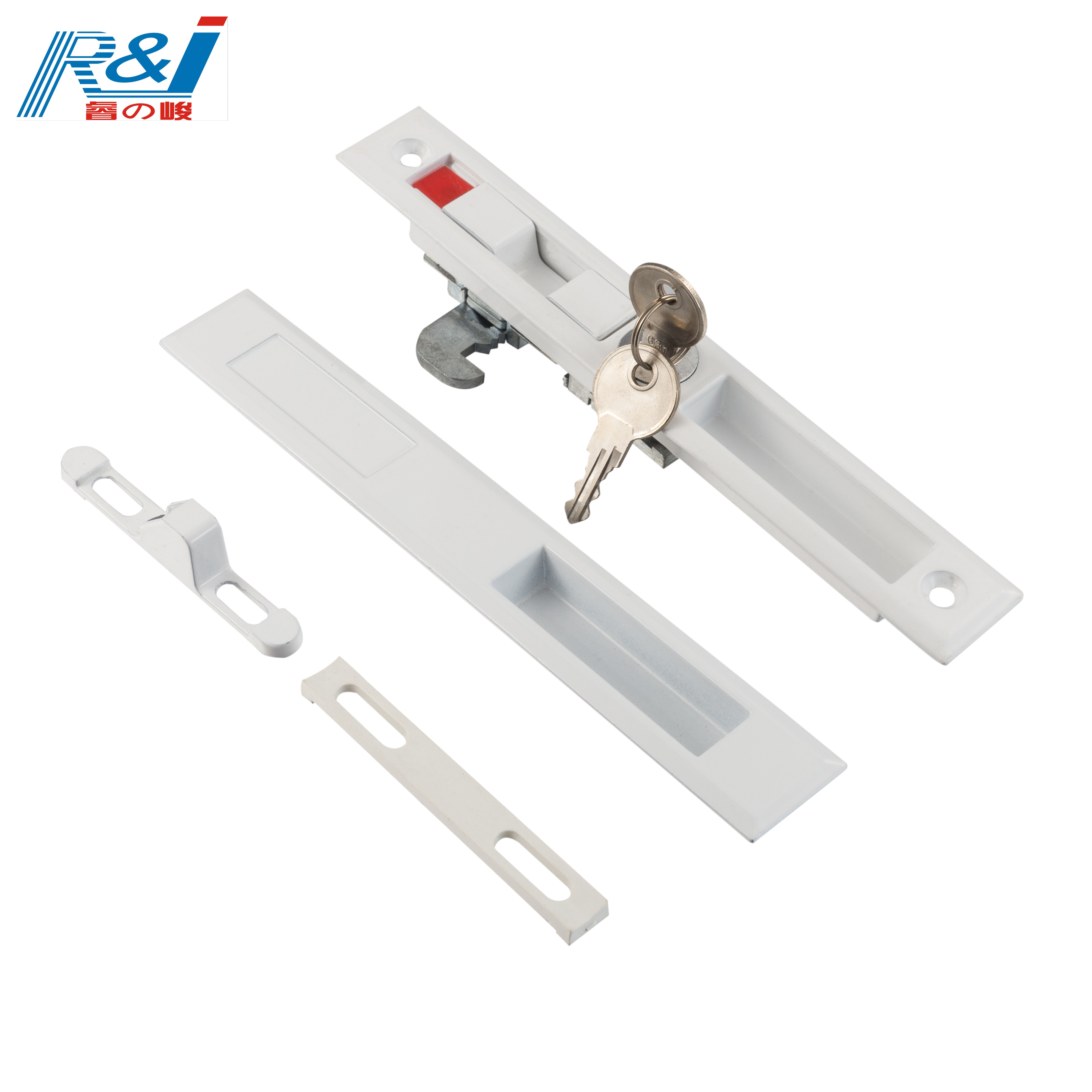 Child Safety Lock Zinc Accessories Sliding Door Latch Lock Glass