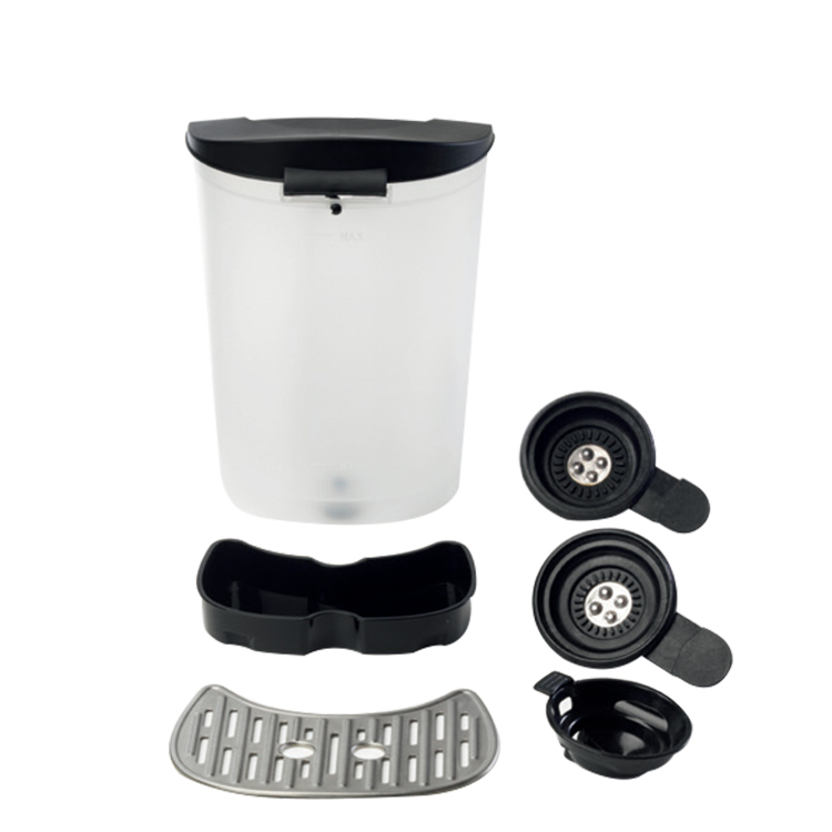 Italy pump 2.5 bar single serve 1~2 cup function easy cleaning soft pod coffee maker coffee pod making machine