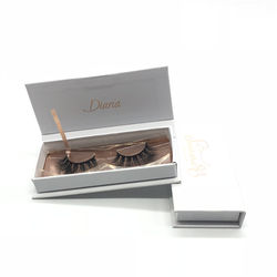 Wholesale alibaba 3D mink fur lashes natural long false eyelashes 100% real strip mink fur eyelash extension