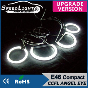 71mm CCFL Angel Eyes Halo Rings Replacement 2pcs KIT set 6000K With 1 Invertor