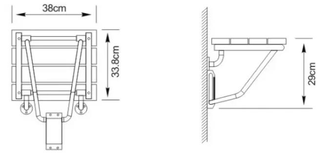 Finden Sie Hohe Qualität Wand Klappstuhl Hersteller und Wand Klappstuhl