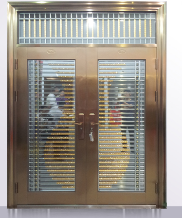 apartment main gate design stainless steel door good price