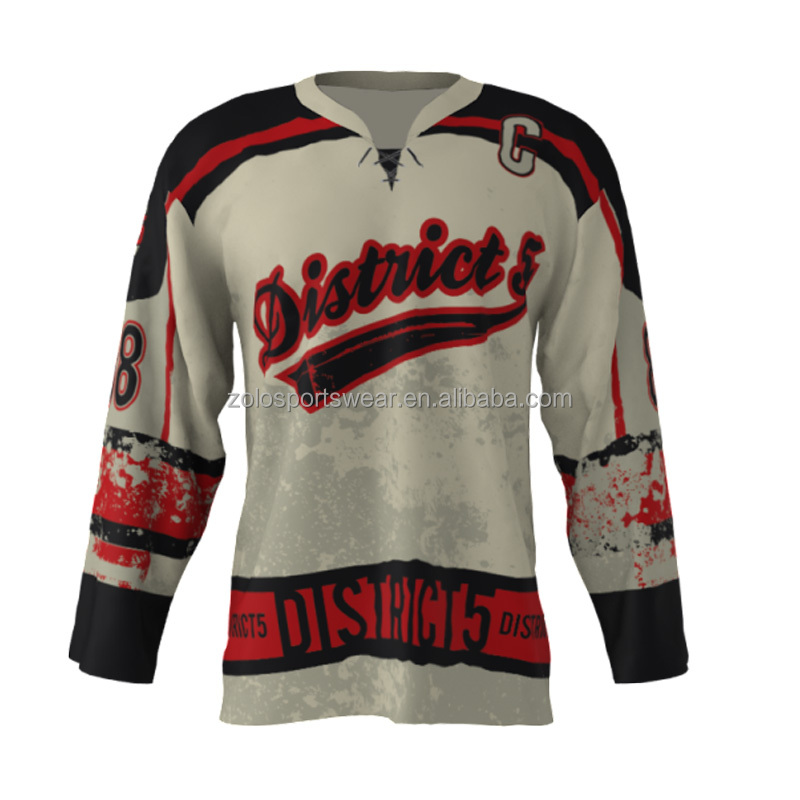 Недорогая хоккейная Майка с сублимационной печатью