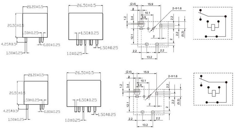 QIANJI China Suppliers Automobile Auto Relay Car Relay 24V 40A 5pin