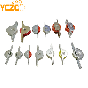 Metal Puerta Corredera 2 UNIDS Rodillos de la Puerta de la Ducha Servicio Pesado Puerta de Granero Carril de la Rueda Puerta Corredera Rodillo Hardware Hardware de Pl/ástico
