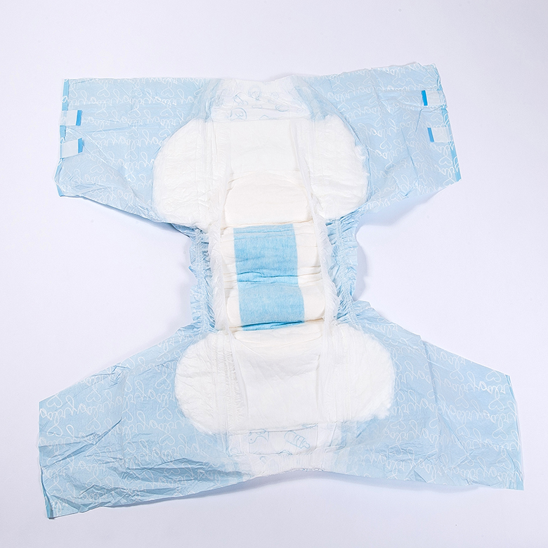 定制印花可爱超厚恋物癖 abdl 颜色防泄漏成人婴儿尿布更换蓝色男士