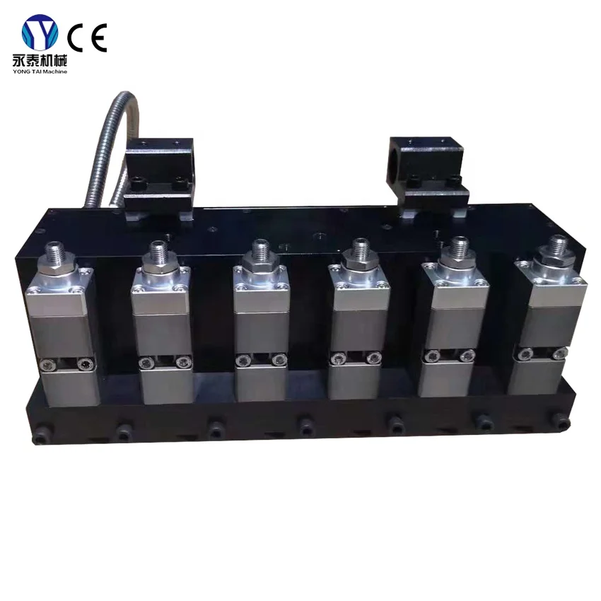 6 головок машина для горячего жидкого клея автоматическая свежая Сертификация dot/ленты горячего расплава клея пушка