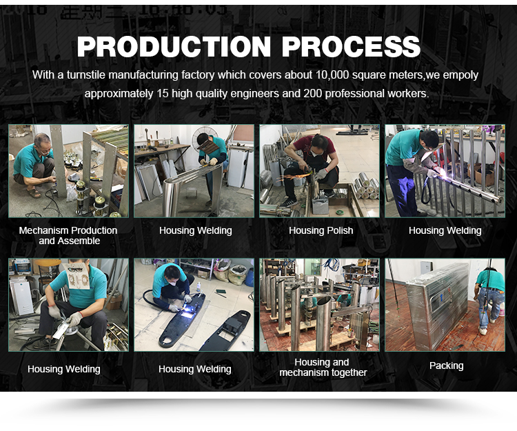 Ворота турникета высоты превосходной качественной нержавеющей стали 304 безопасностью роторной прочной полные