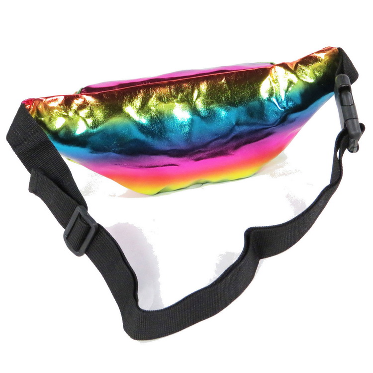 Marsupio olografico moda marsupio bellissime marsupi laser in pelle PU impermeabile personalizzati per gli sport escursionistici