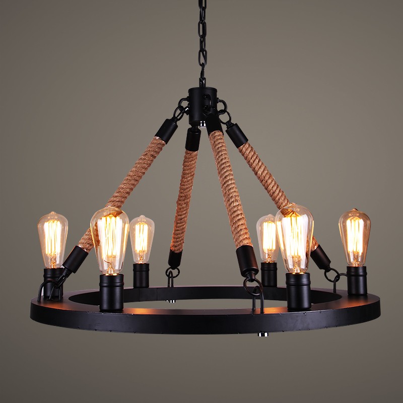 Vintage table LED lamp energy saving sample design light with lampshade NS-121119